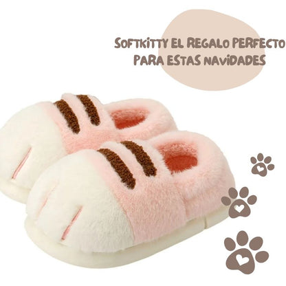 Soft Kitty™ – Pantuflas de Garras Ultra Suaves y Antideslizantes
